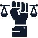 Civil rights and constitutional litigation icon